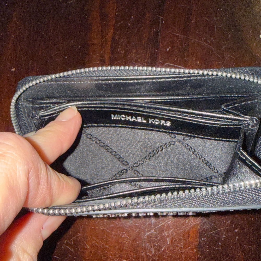 Michael Kors Small Patchwork Embossed Leather Wal… - image 9